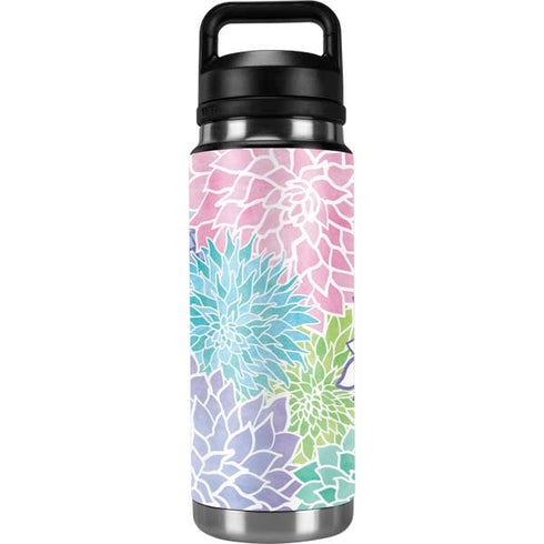Spring Flowers YETI Rambler 26oz Bottle Skin