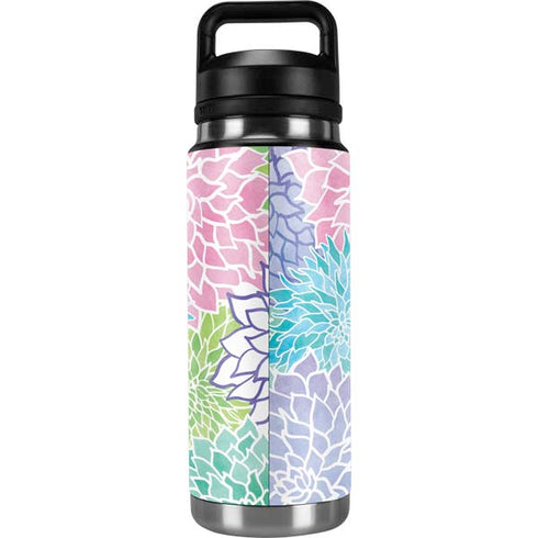 Spring Flowers YETI Rambler 26oz Bottle Skin