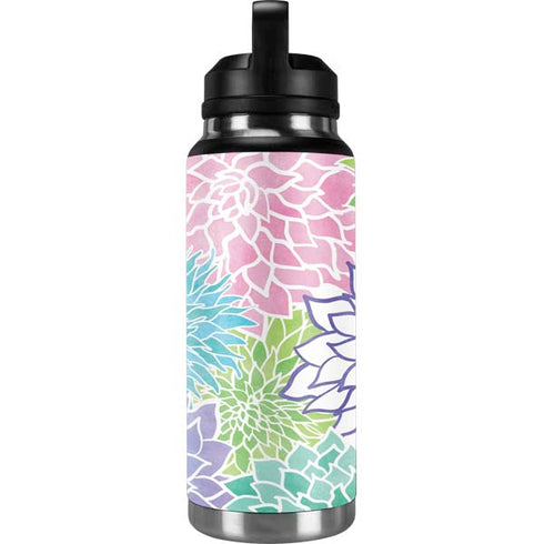 Spring Flowers YETI Rambler 36oz Bottle Skin