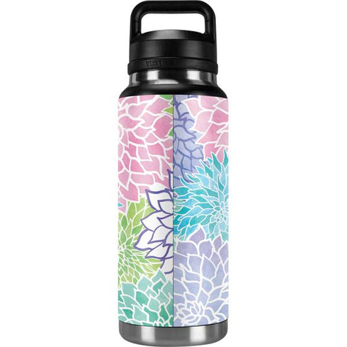 Spring Flowers YETI Rambler 36oz Bottle Skin