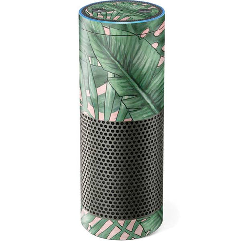 Spring Palm Leaves Amazon Echo Skin