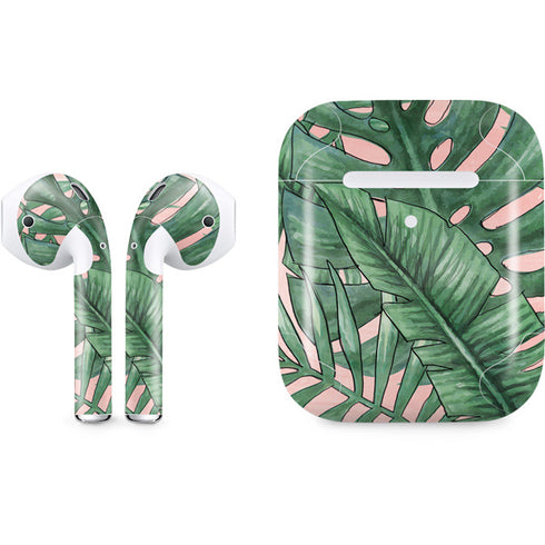 Spring Palm Leaves Apple AirPods 2 Skin