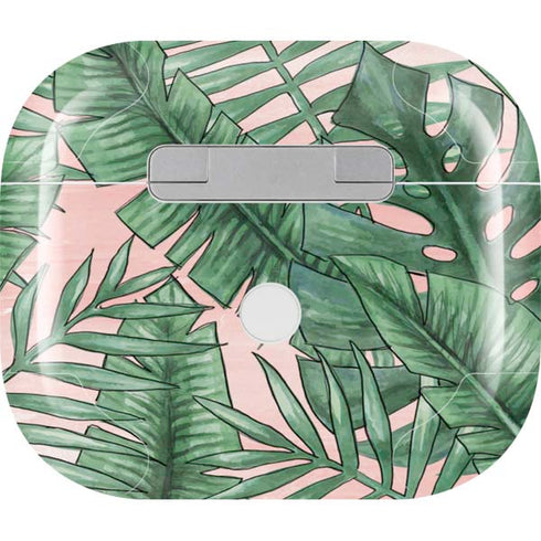 Spring Palm Leaves Apple AirPods (3rd Gen 2021) Skin
