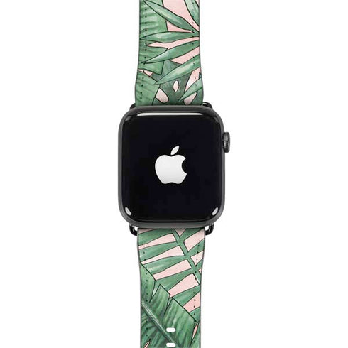 Spring Palm Leaves Apple Watch Band 38-40mm