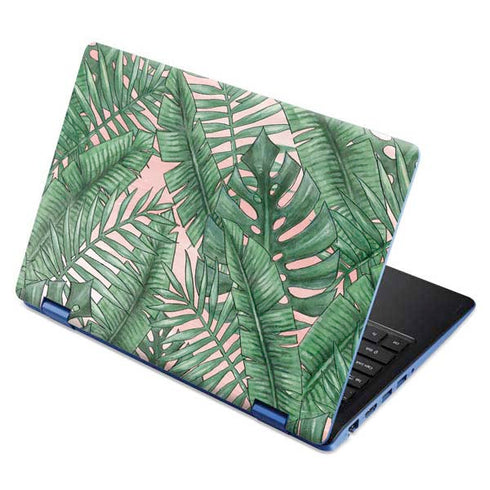 Spring Palm Leaves Aspire R11 11.6in Skin
