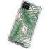 Spring Palm Leaves Galaxy A12 Clear Case