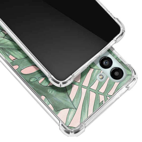 Spring Palm Leaves Galaxy A13 5G Clear Case