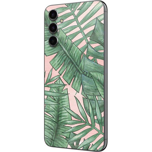 Spring Palm Leaves Galaxy A14 5G Skin