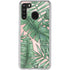 Spring Palm Leaves Galaxy A21 Clear Case