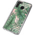 Spring Palm Leaves Galaxy A21 Clear Case