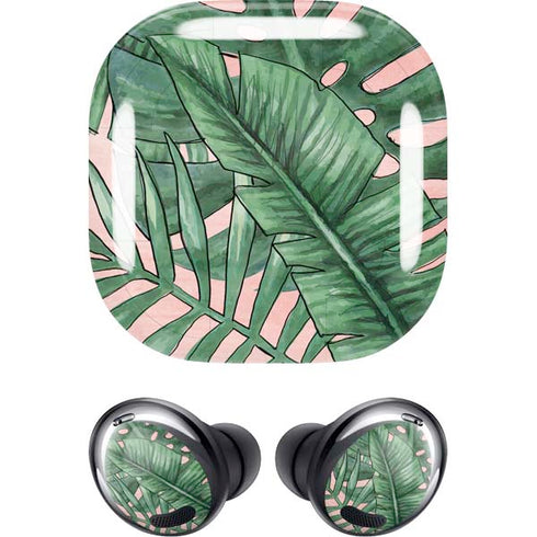 Spring Palm Leaves Galaxy Buds Pro Skin