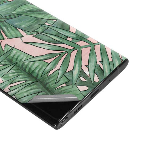 Spring Palm Leaves Galaxy Note 10 Plus Skin