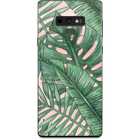 Spring Palm Leaves Galaxy Note 9 Skin