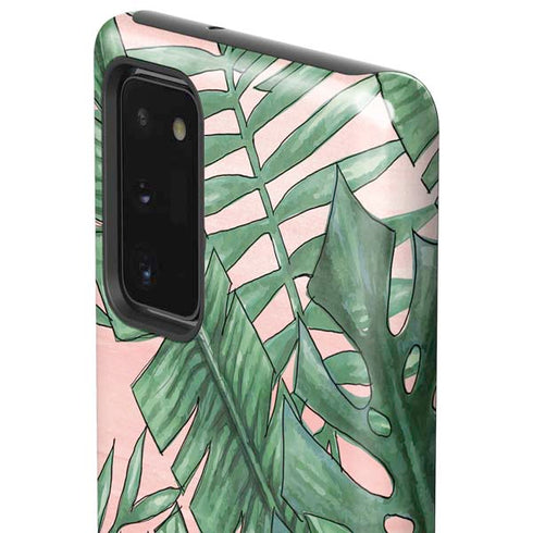 Spring Palm Leaves Galaxy Note20 5G Pro Case