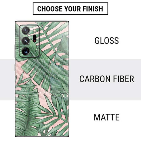 Spring Palm Leaves Galaxy Note20 Ultra 5G Skin