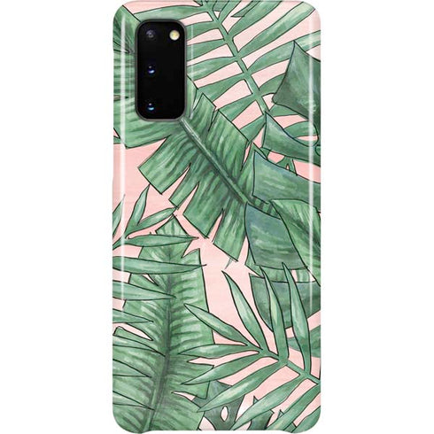 Spring Palm Leaves Galaxy S20 Lite Case