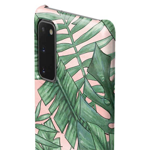 Spring Palm Leaves Galaxy S20 Lite Case
