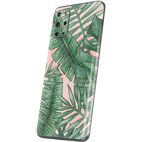 Spring Palm Leaves Galaxy S20 Plus Skin