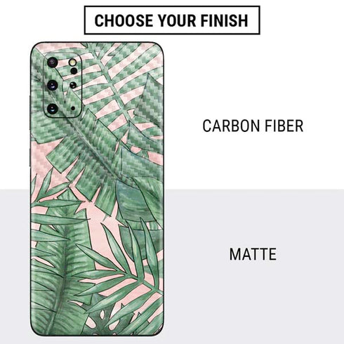 Spring Palm Leaves Galaxy S20 Plus Skin