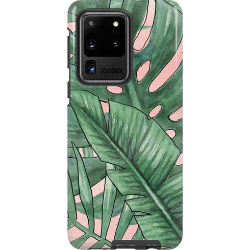 Spring Palm Leaves Galaxy S20 Ultra 5G Pro Case
