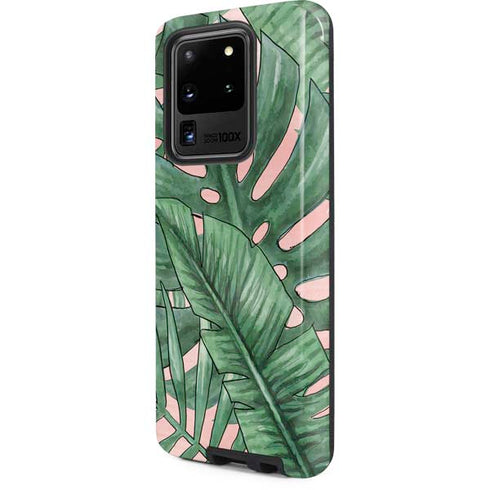 Spring Palm Leaves Galaxy S20 Ultra 5G Pro Case
