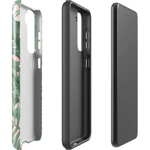 Spring Palm Leaves Galaxy S21 FE Pro Case