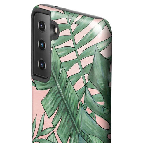 Spring Palm Leaves Galaxy S21 Plus 5G Pro Case