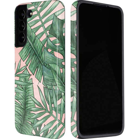 Spring Palm Leaves Galaxy S22 Plus Pro Case