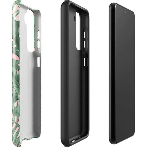Spring Palm Leaves Galaxy S22 Pro Case