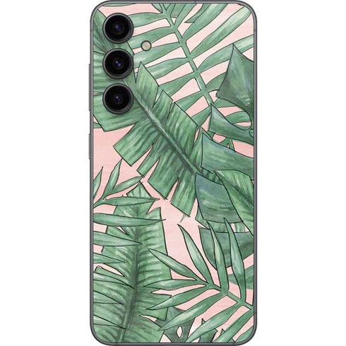 Spring Palm Leaves Galaxy S23 FE Skin