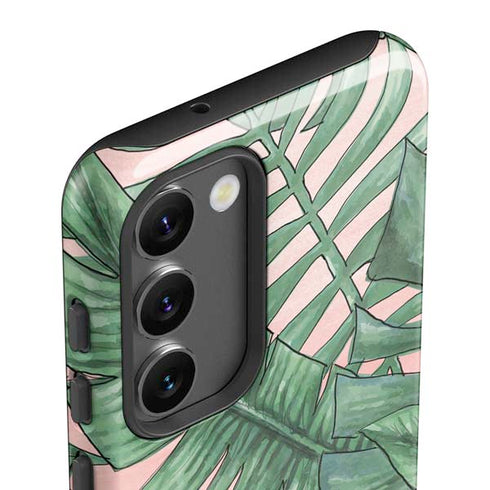 Spring Palm Leaves Galaxy S23 Pro Case
