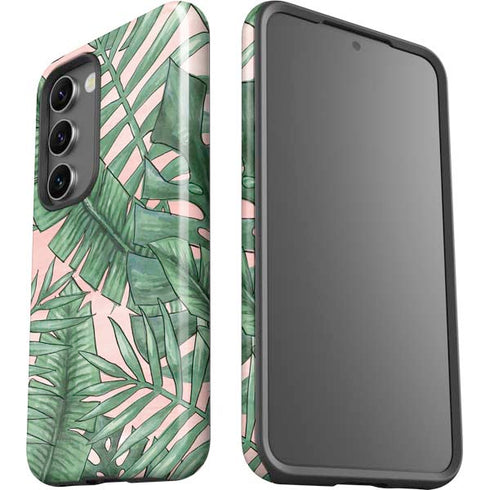 Spring Palm Leaves Galaxy S23 Pro Case