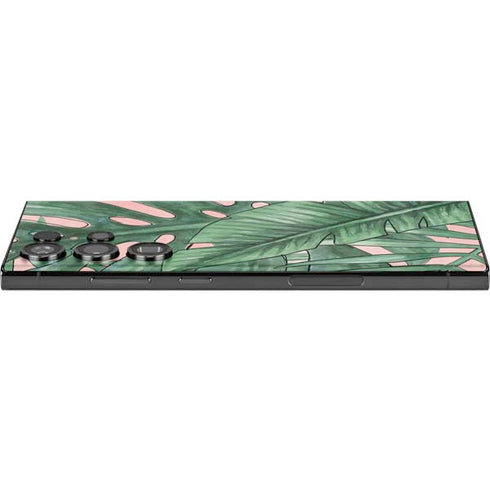 Spring Palm Leaves Galaxy S23 Ultra Skin