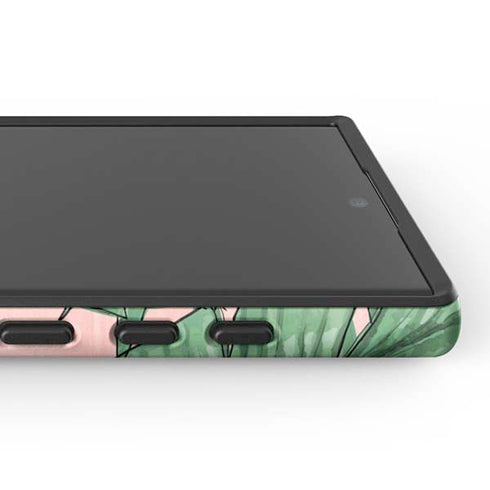 Spring Palm Leaves Galaxy S24 Ultra Impact Case