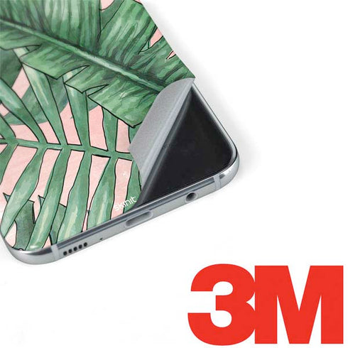 Spring Palm Leaves Galaxy S8 Skin