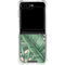 Spring Palm Leaves Galaxy Z Flip5 5G Clear Case
