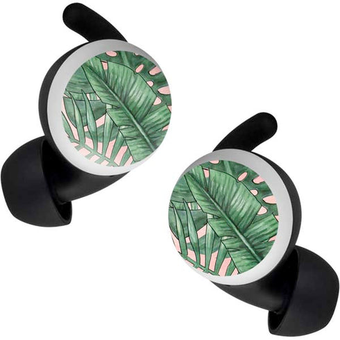Spring Palm Leaves Google Pixel Buds Skin