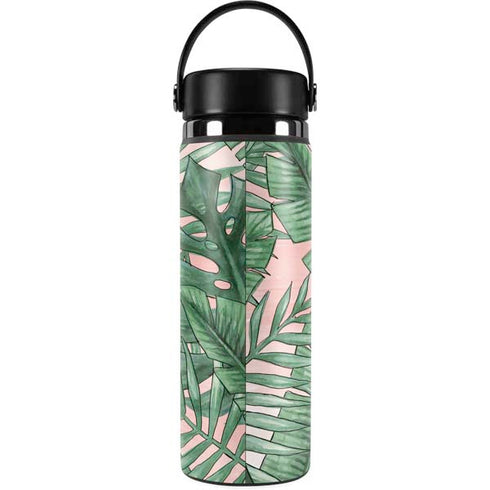 Spring Palm Leaves Hydro Flask 20oz Wide Mouth Skin