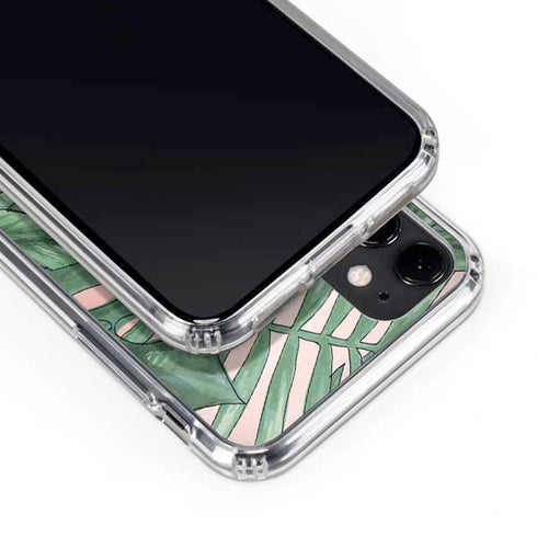 Spring Palm Leaves iPhone 11 Clear Case