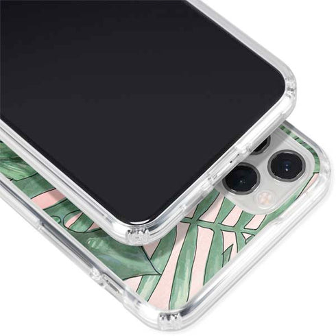 Spring Palm Leaves iPhone 11 Pro Clear Case