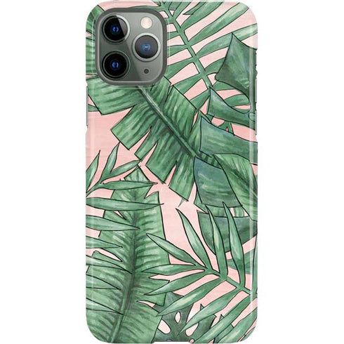 Spring Palm Leaves iPhone 11 Pro Lite Case