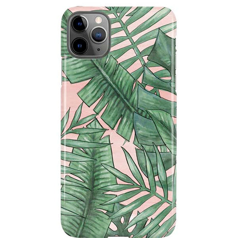 Spring Palm Leaves iPhone 11 Pro Max Lite Case