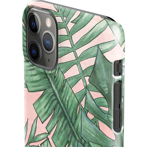 Spring Palm Leaves iPhone 11 Pro Max Lite Case