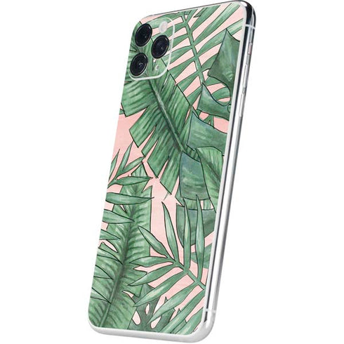 Spring Palm Leaves iPhone 11 Pro Max Skin