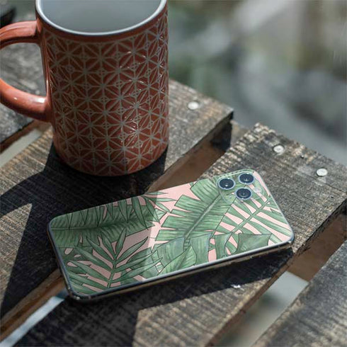 Spring Palm Leaves iPhone 11 Pro Max Skin