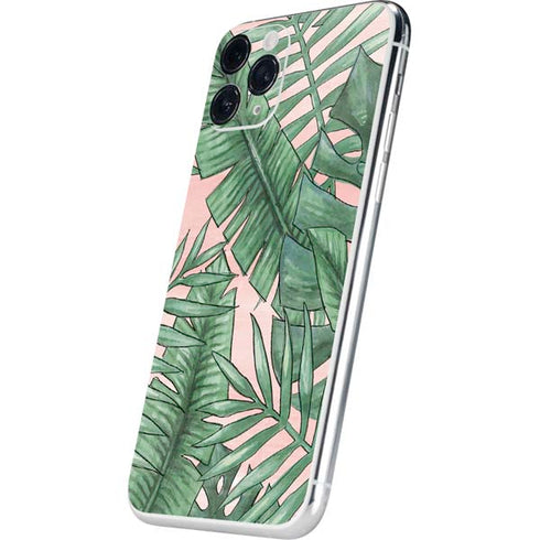 Spring Palm Leaves iPhone 11 Pro Skin