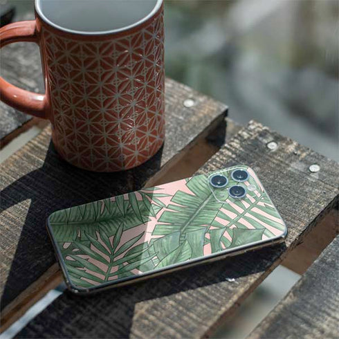 Spring Palm Leaves iPhone 11 Pro Skin