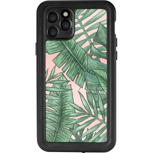 Spring Palm Leaves iPhone 11 Pro Waterproof Case