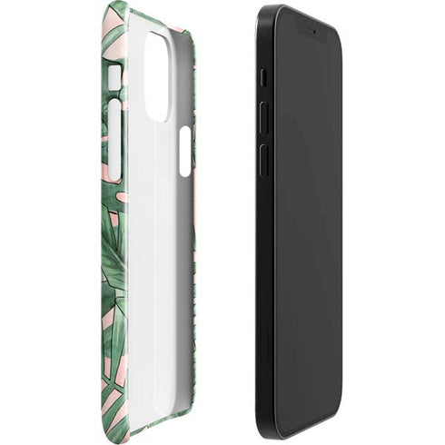 Spring Palm Leaves iPhone 12 Mini Lite Case