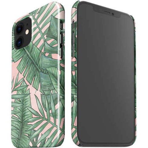 Spring Palm Leaves iPhone 12 Mini Lite Case